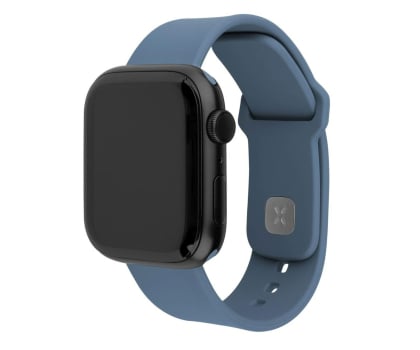Pasek do smartwatchy FIXED Silicone Strap Set do Apple Watch 40/41/42 mm green-blue